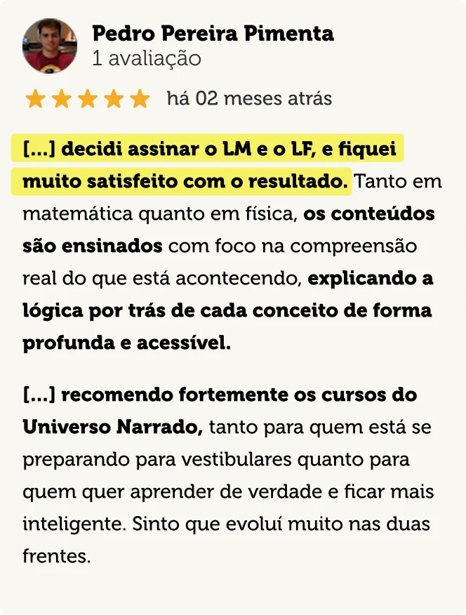 Avaliacao Google