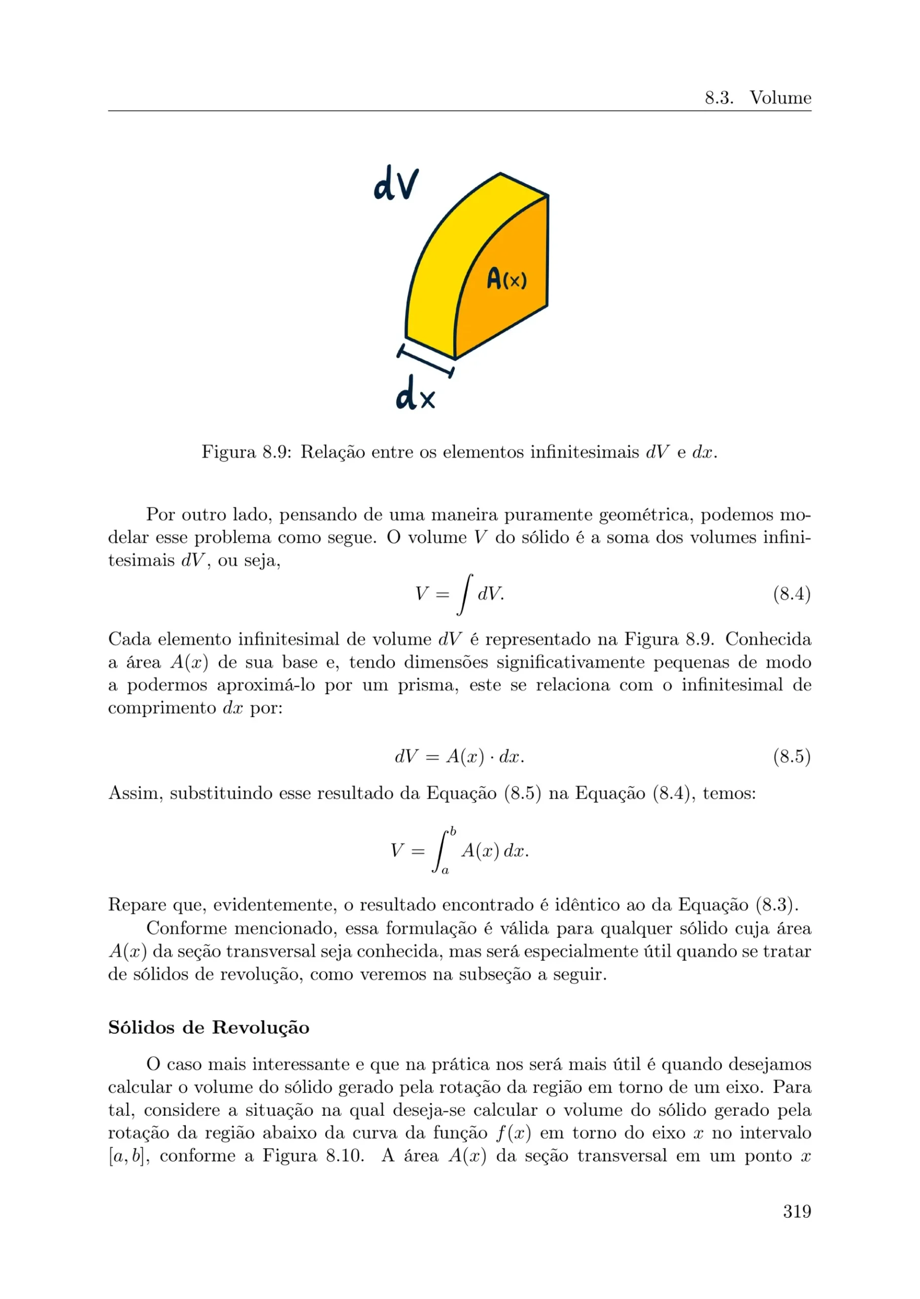 Página Lições de Cálculo